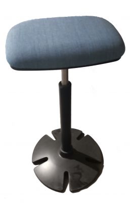 B-Free Sitz- GESTELL SCHWARZ / REMIX JEANSBLAU Steelcase AUSSTELLUNGSSTÜCK